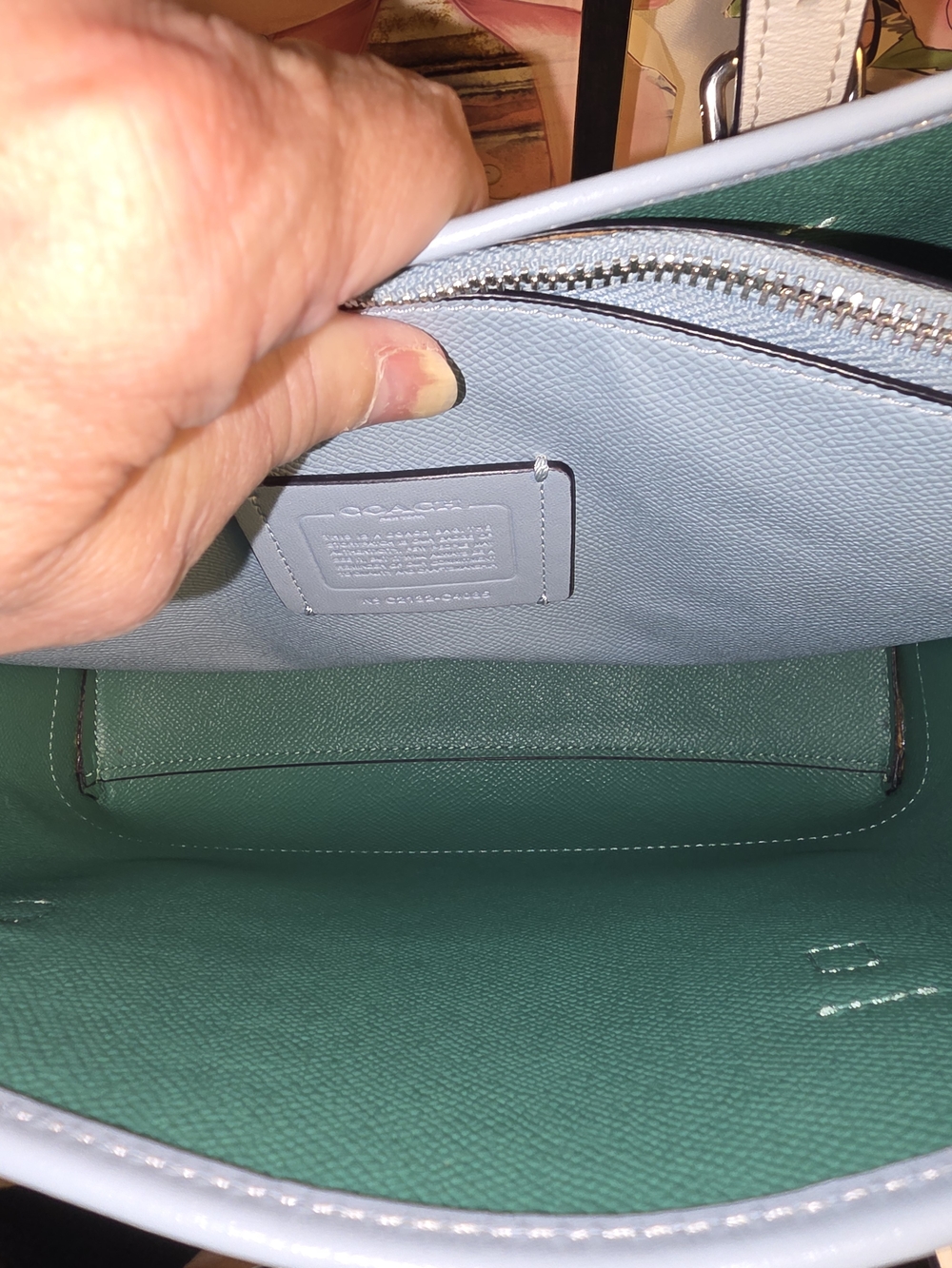 Coach Denium Mollie Tote 25 - Picture 8 of 14